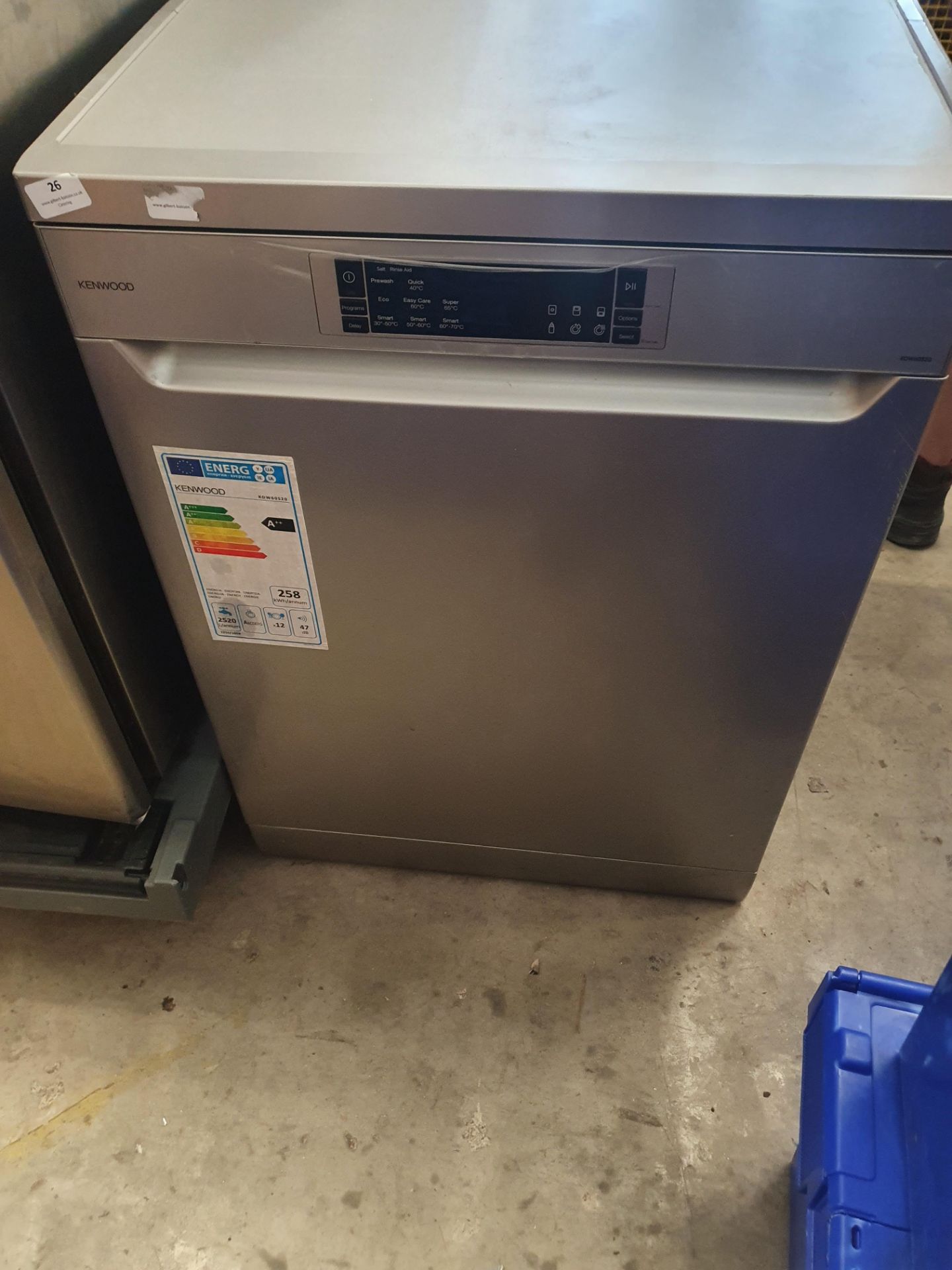 * Kenwood domestic dishwasher - in unused condition