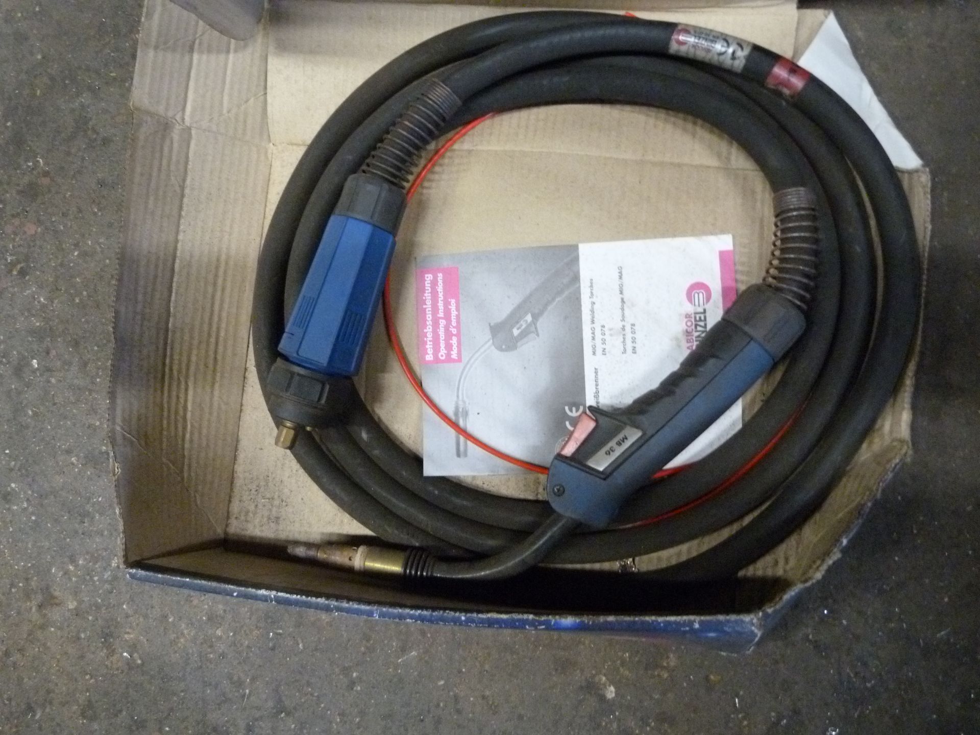 *Abicor Binzel MB36 Mig Welding Torch and Loom