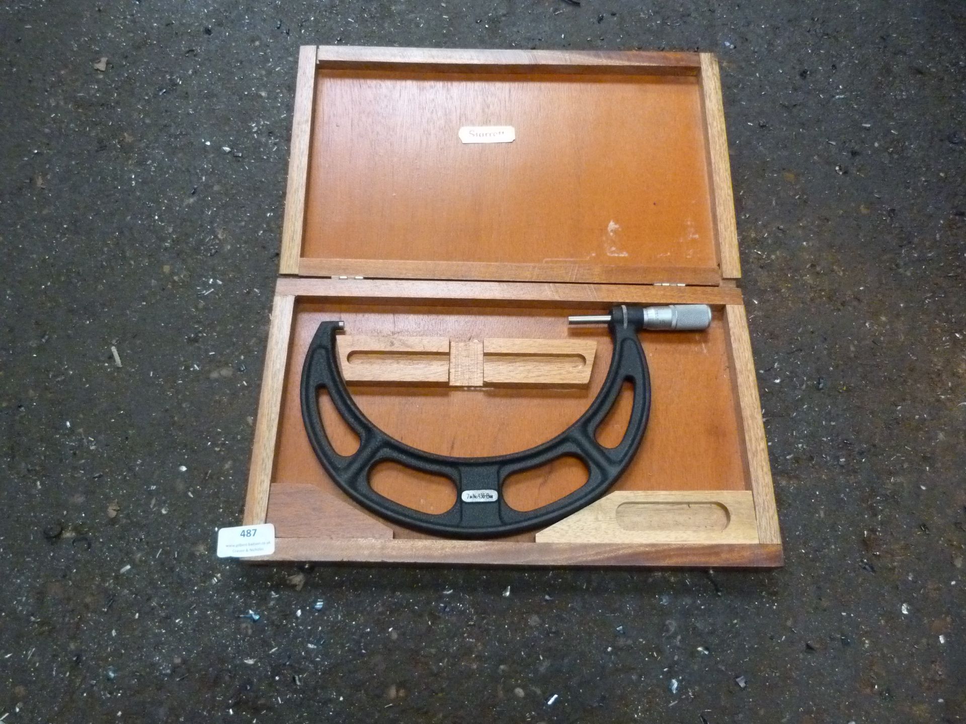 *Starrett 8" Micrometer