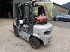 *Nissan 30 Gas Forklift Truck (silver) - Collection by Appointment