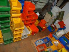 *Large Quantity of Plastic Organising Boxes