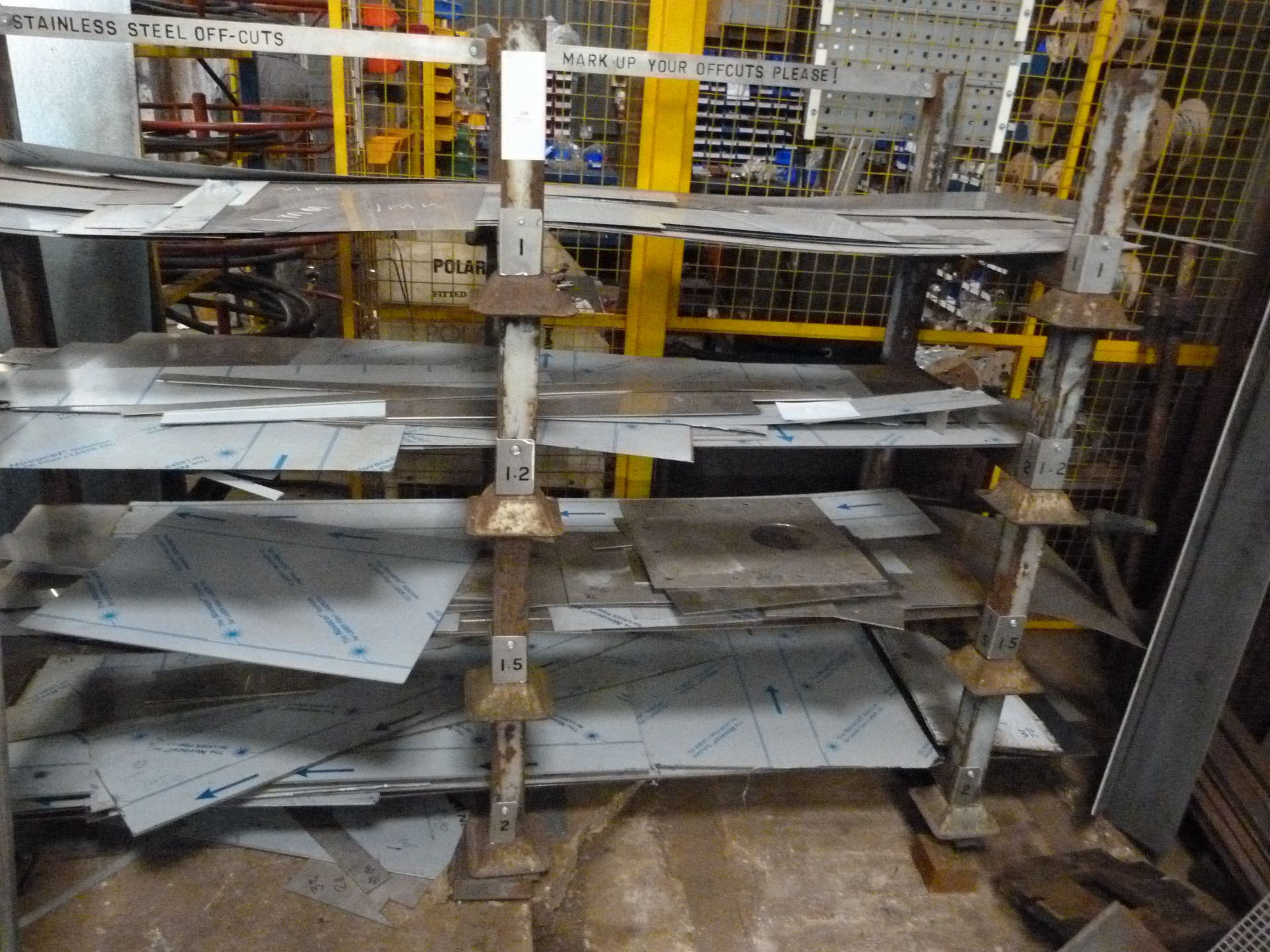 *Four Tier Steel Stillage Rack