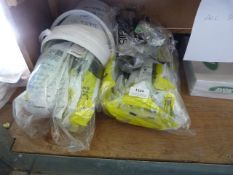 *Assortment of Work Gloves and Safety Glasses