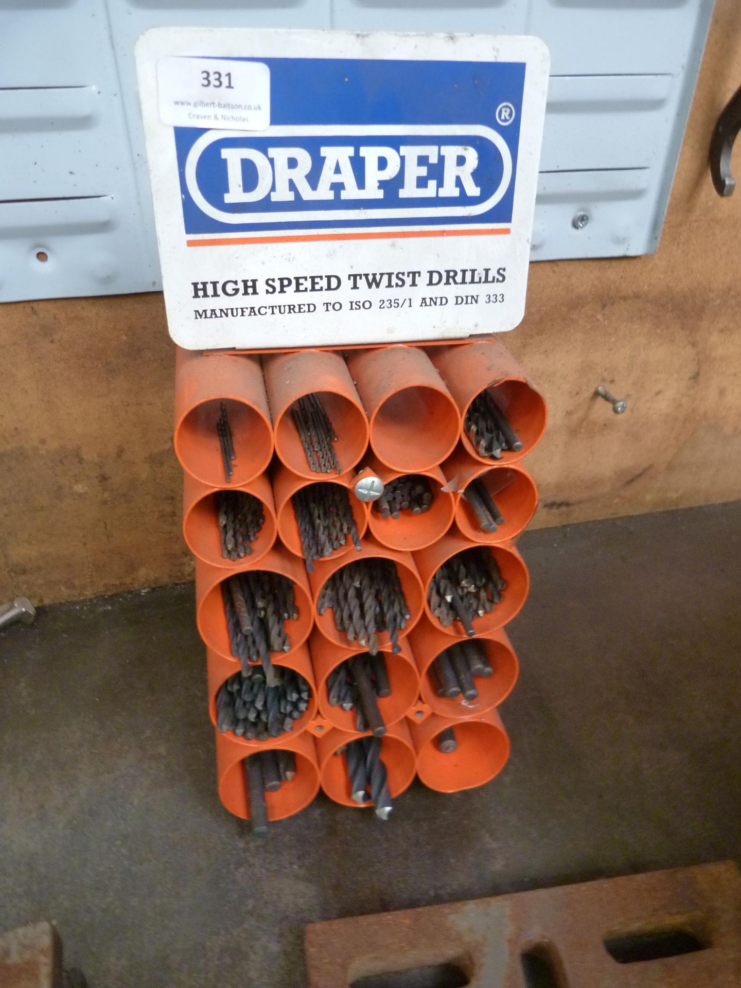 *Draper High Speed Twist Drill Bit Set