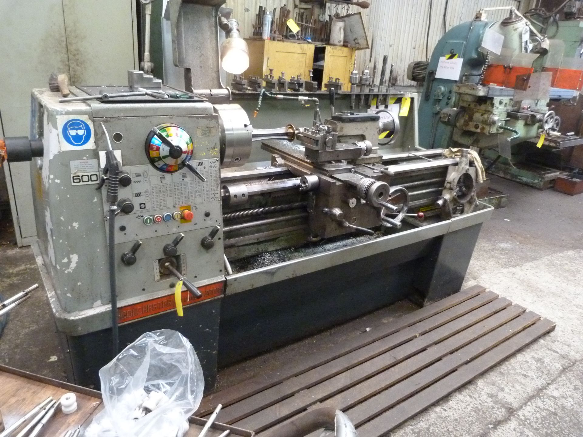 *Colchester Triumph 2000 Gap Bed Lathe 1.8m Bed, 415v with Cooling System, etc.