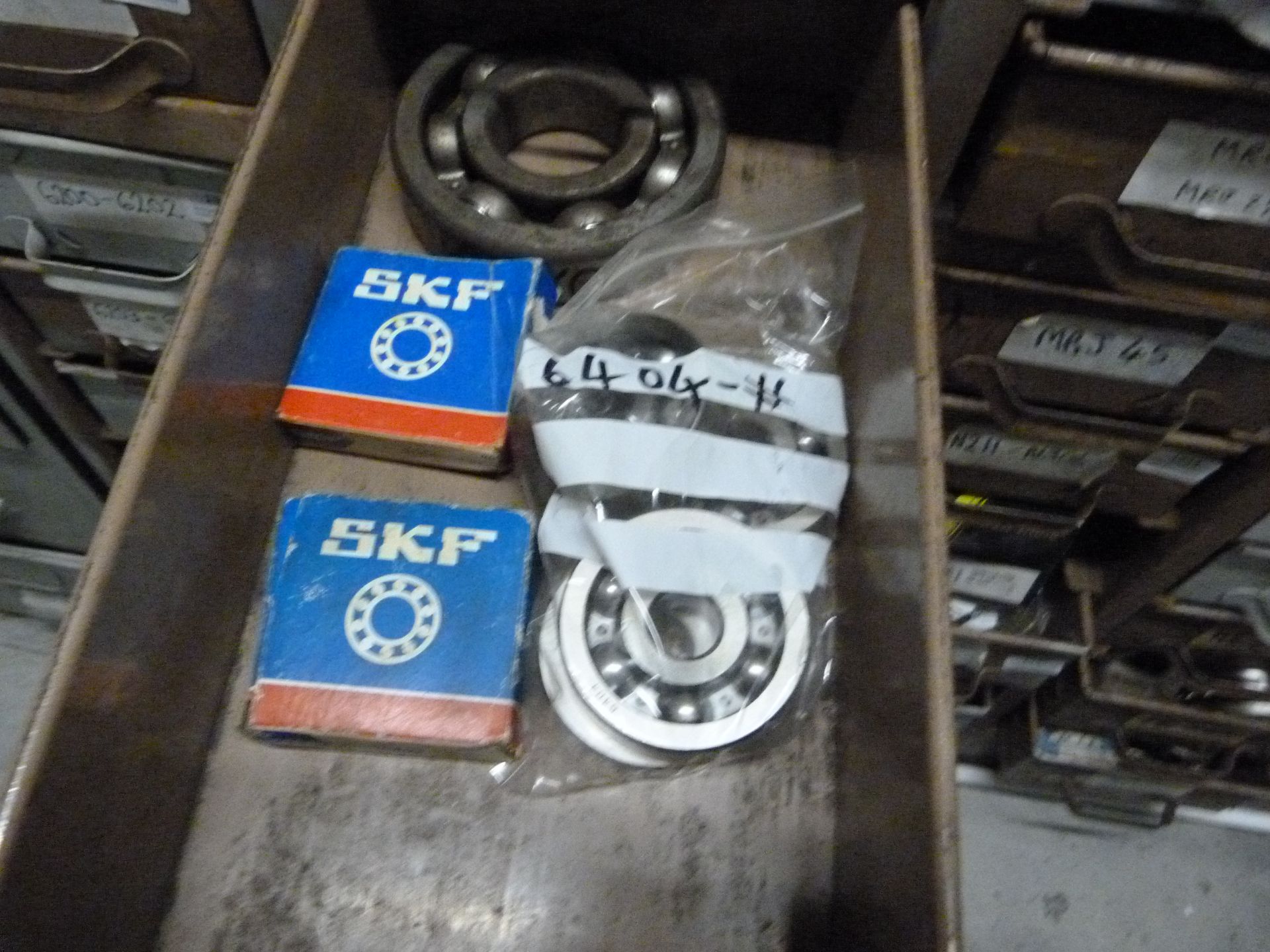 *Drawer of Size 6404 - 6410 Bearings