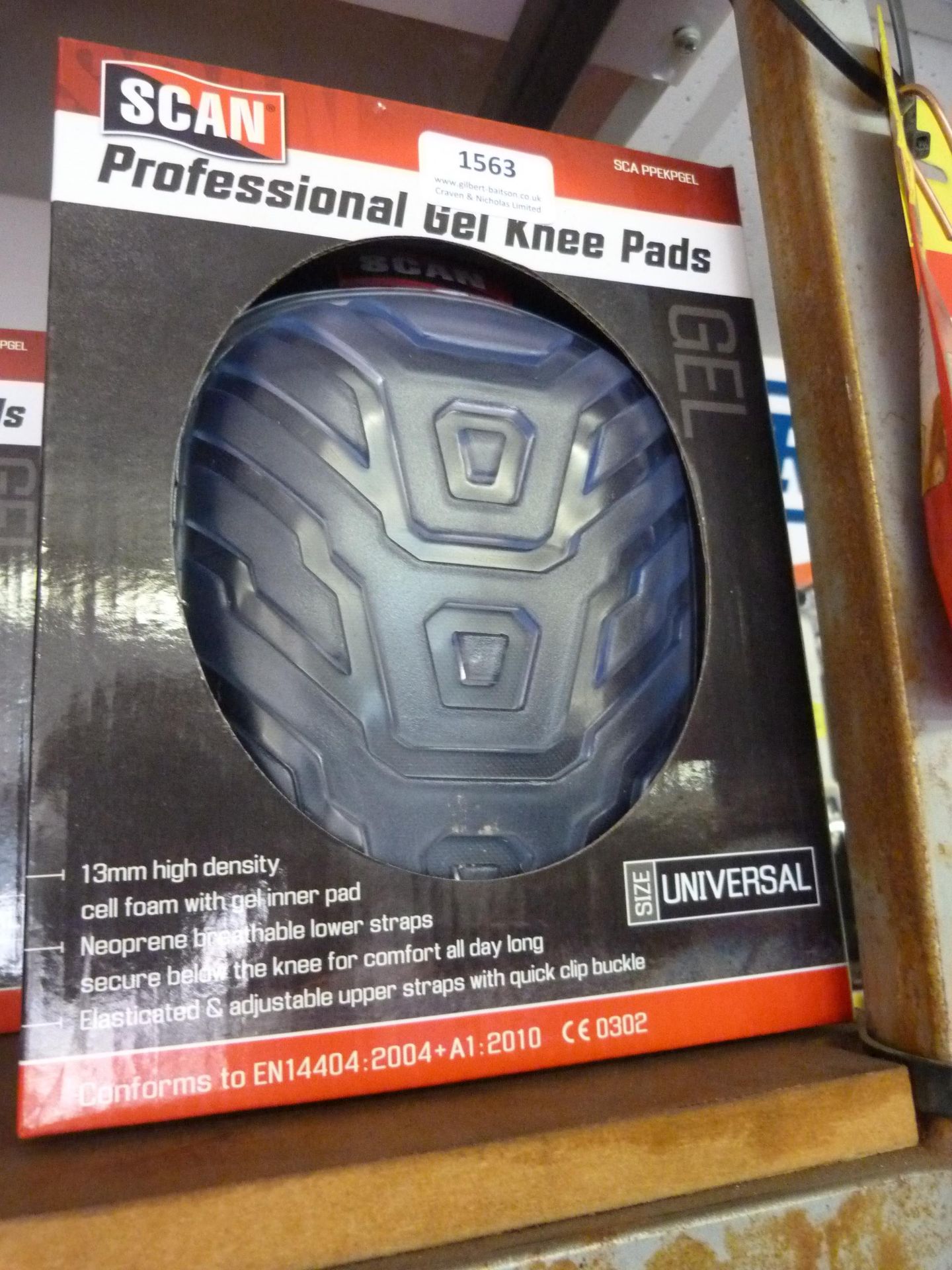 *Pair of Scan Ultra Comfort Professional Gel Kneepads