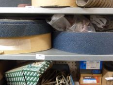 *Shelf of Various Sanding Belts