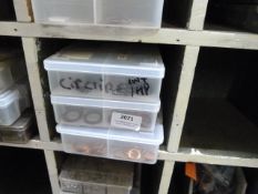 *Box of Circlips, and Two Boxes of Brass Washers