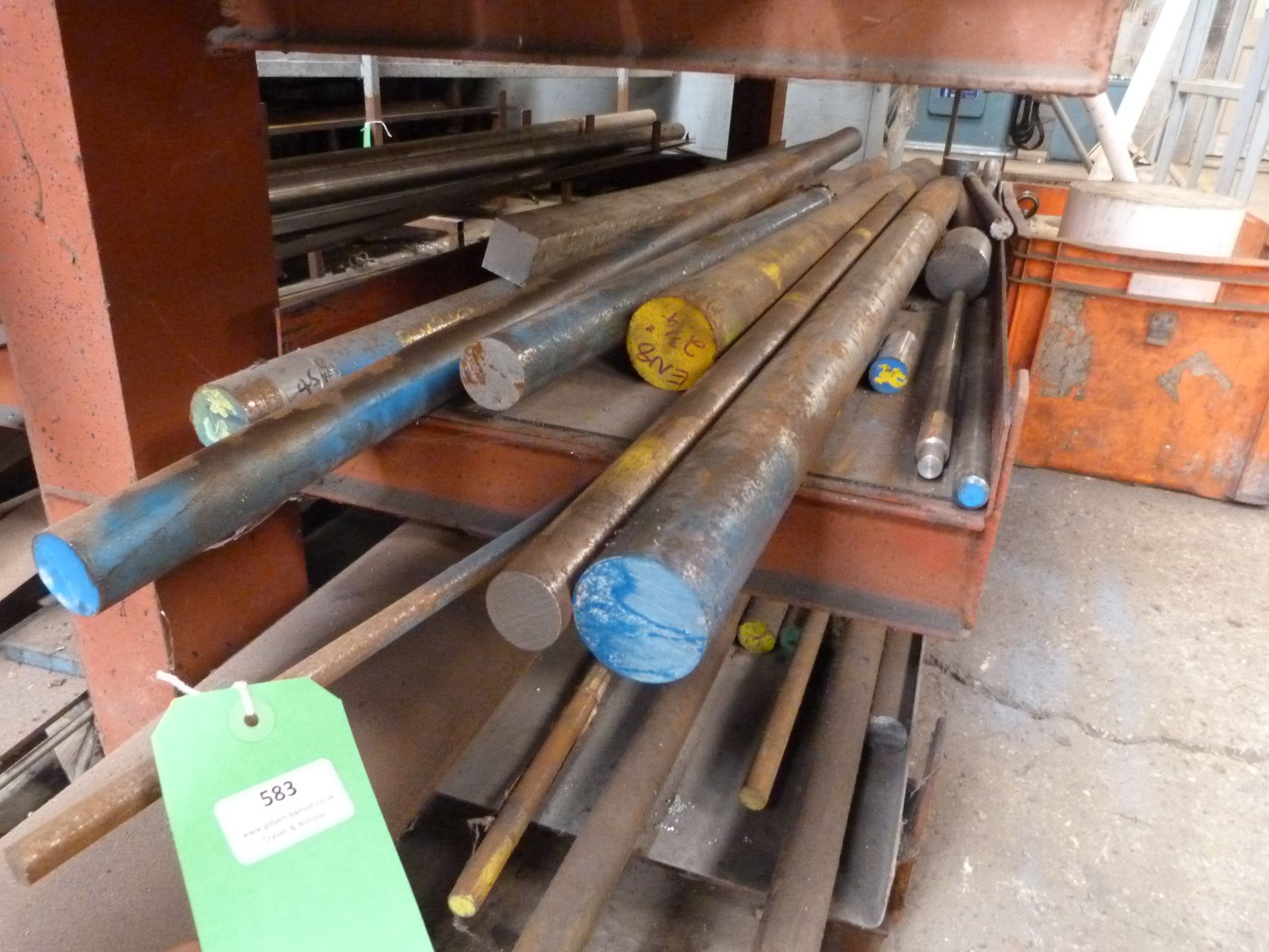 *Quantity of Various Carbon and Other Steel Round and Square Bar