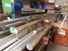 *Six Lengths of Assorted Steel Round Bar