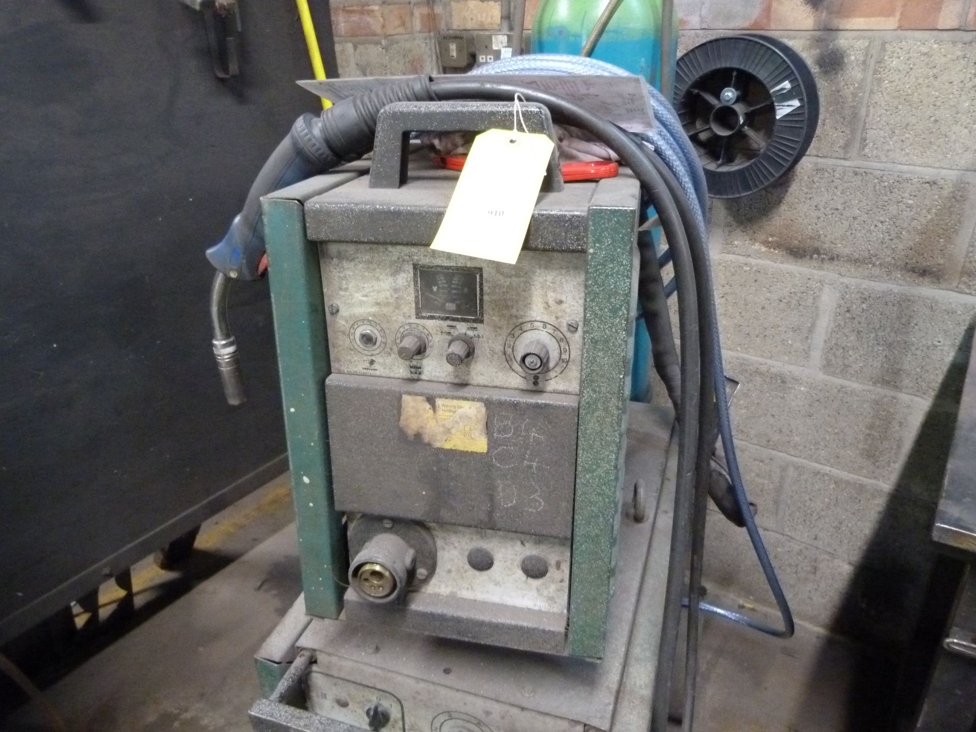 *Migatronic 355 Mig Welder with Welding Torch and Earth Cable