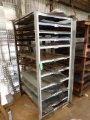 *Steel Rack with Ten Shelves Suitable for 80x100cm