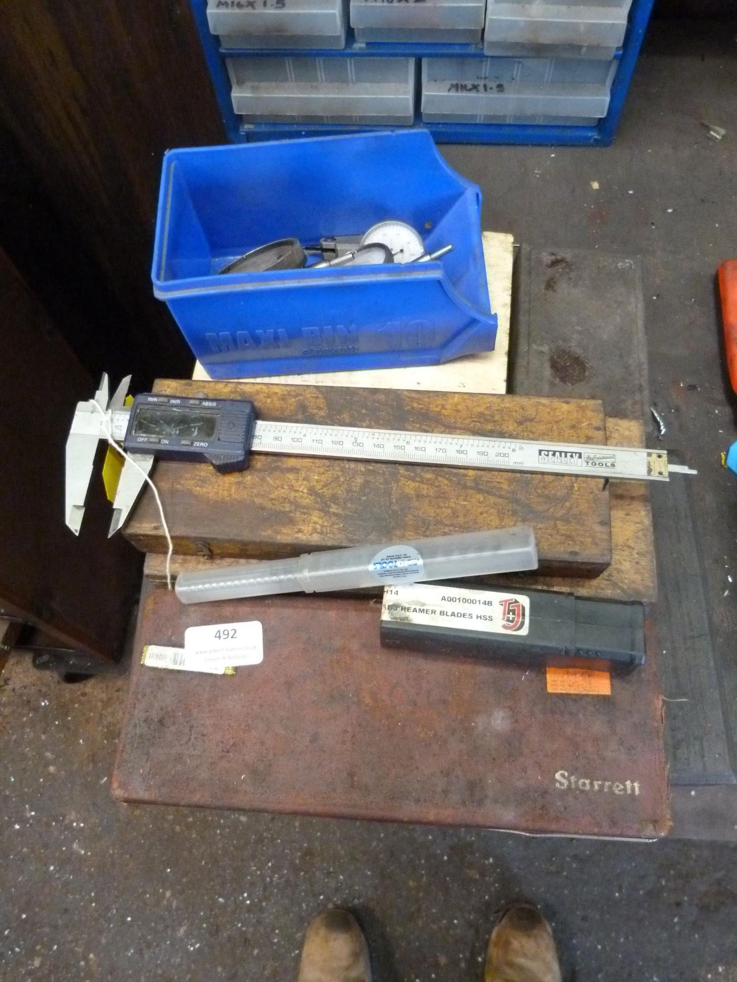 *Collection Measuring Gauges, Feeler Gauges, Verniers, etc.