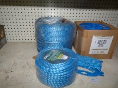 *Bottom Shelf of Blue Rope