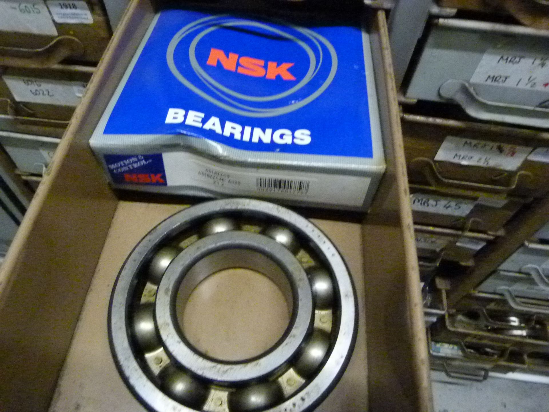 *Drawer of Size 6314 Bearings