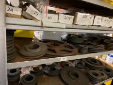 *Shelf of Belt Wheels