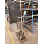 *Steel Rack and Contents of Stainless Steel Bar, Flat Bar, etc.