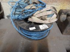 *Two Lengths of Blue Rope