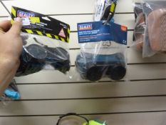 *Two Pairs of Sealey Tinted Safety Goggle for Oxy Fuel Cutting/Welding