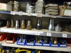 *Shelf of Various Hose End Fittings