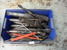 *Box of Morse Taper and Other Drill Bits