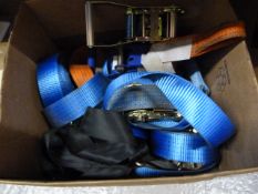 *Box of Four Ratchet Straps (new)