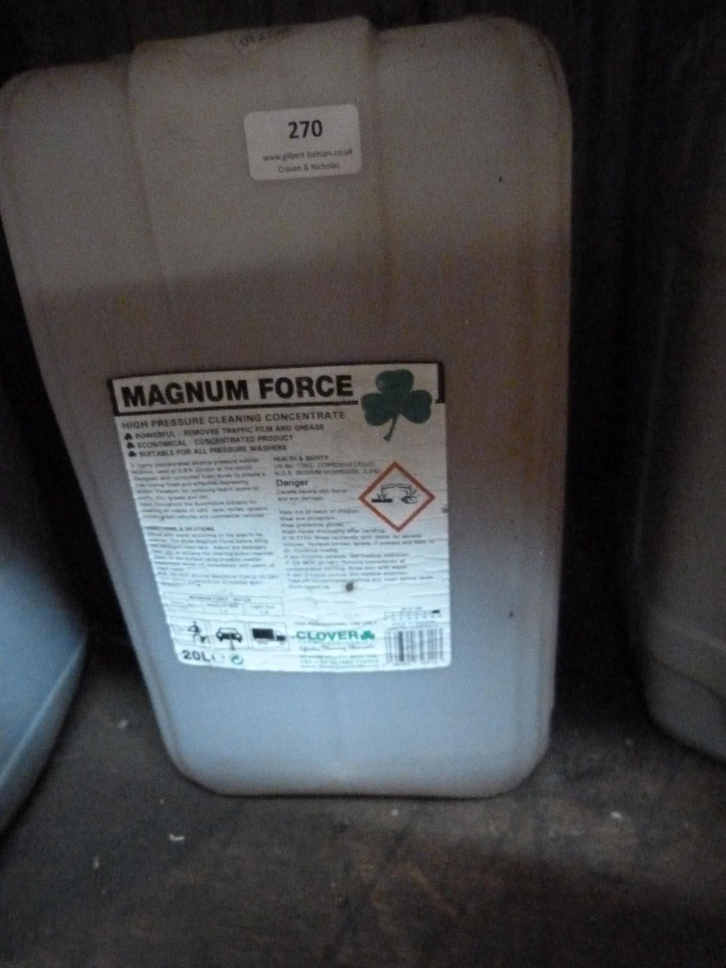 *20L of Magnum Force High Pressure Cleaning Concen