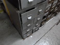 *Metal Eight Drawer Unit