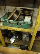 *Box of Various Mig Wire, Air Hoses and Abrasive Wheels