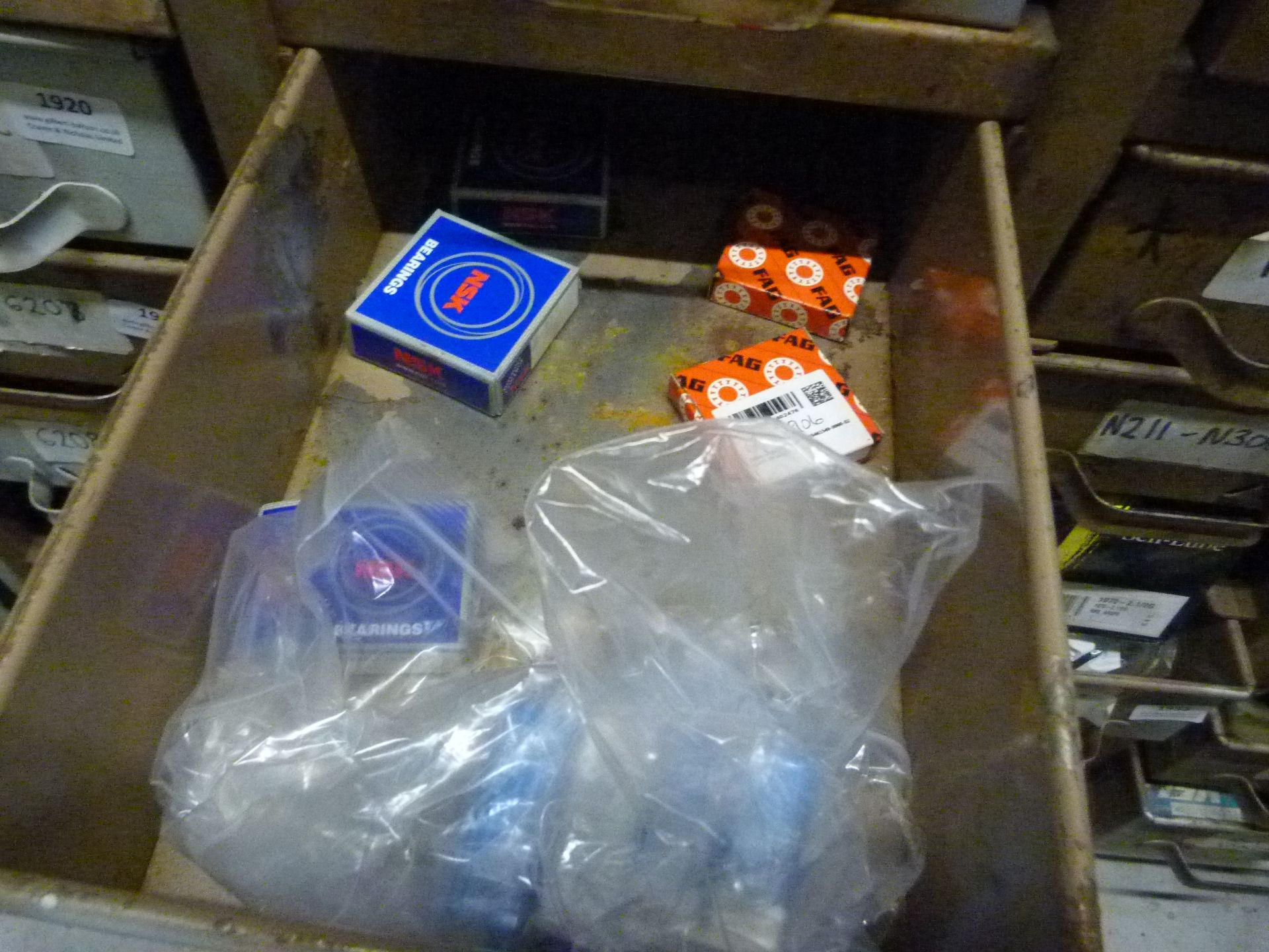 *Drawer of Size 6904 Bearings