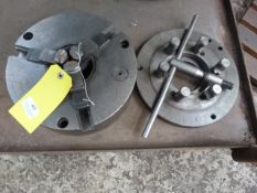 *Three Jaw Chuck 250mm diameter with Key and Attachment Plate