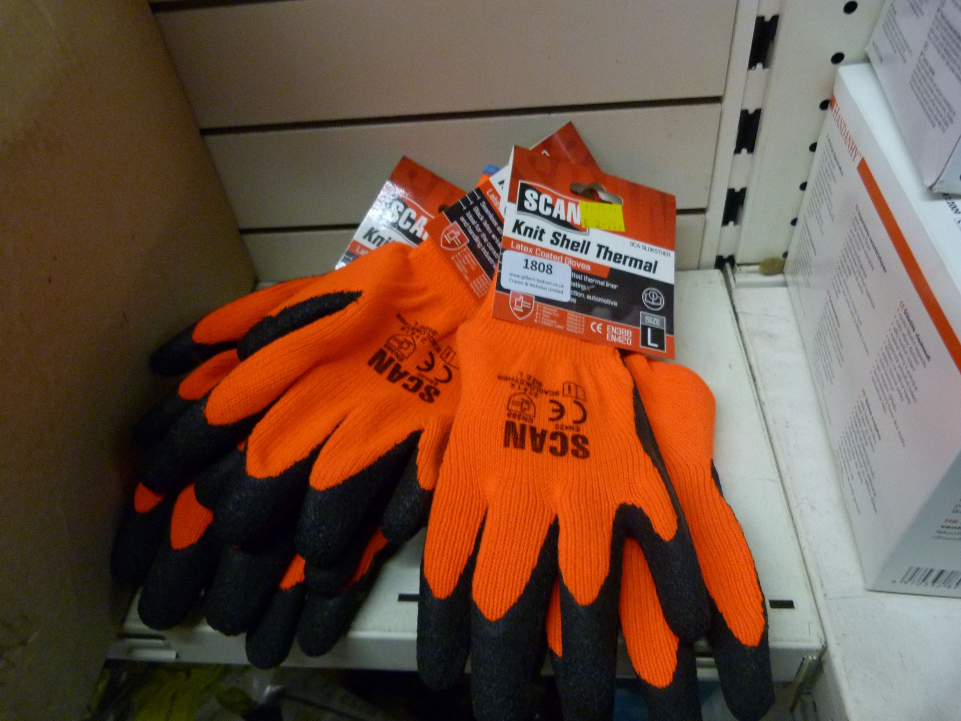 *Three Pairs of Heavy Duty Work Gloves