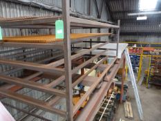*Five Tier Steel Rack with Forklift Tines for 4x8
