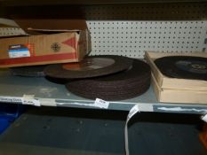 *Shelf of Various Speed 12” Cutting Discs