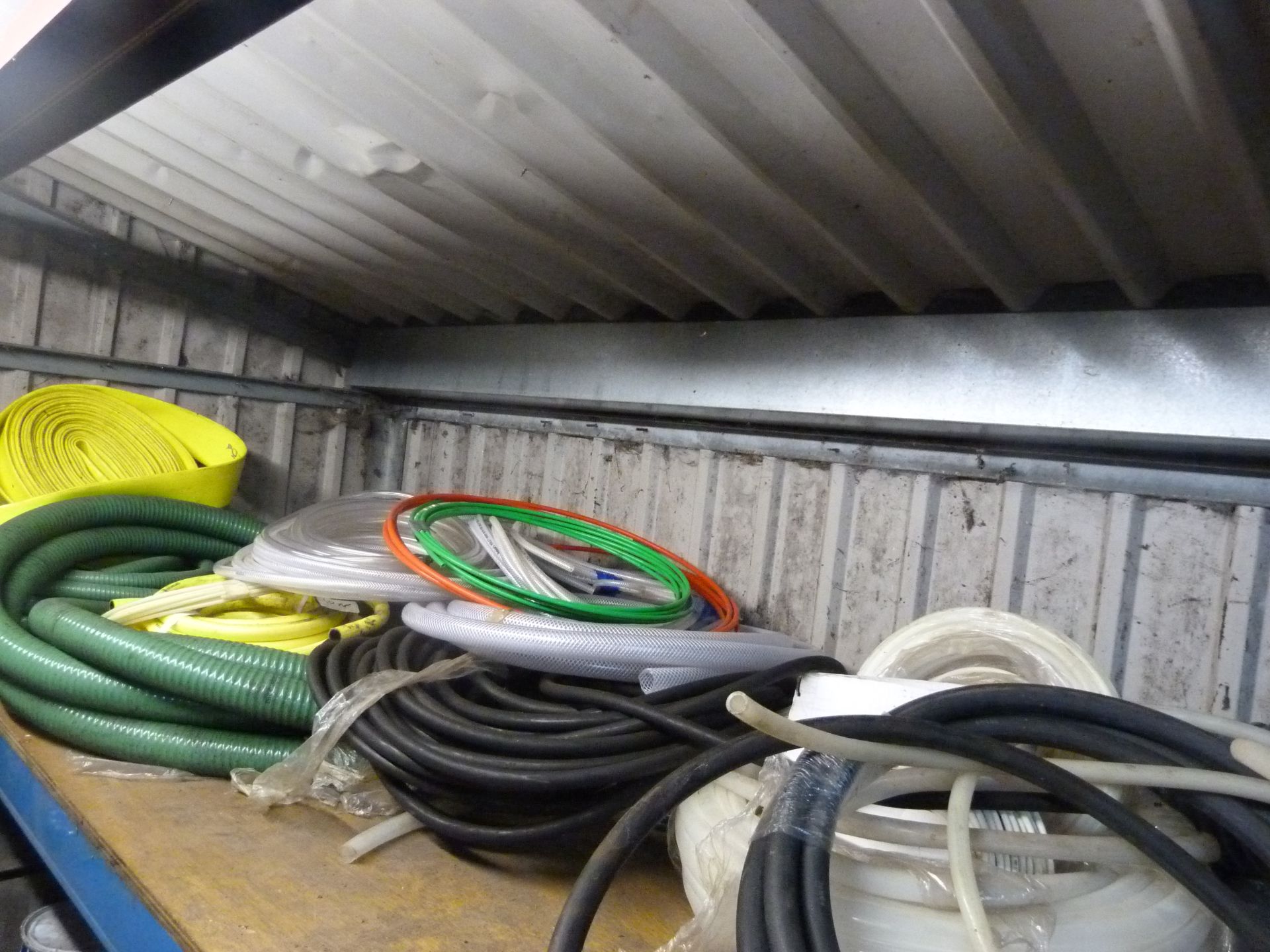 *Shelf of Various Lengths and Diameter Hosing