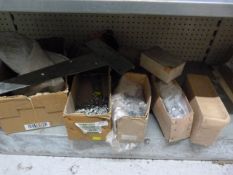 *Shelf of Various Ironmongery and Hinges