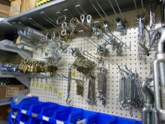 *Contents of Shelf Hooks to Include Various Clips, Turn Buckles, Latches, etc.