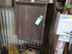 *Wooden Cabinet and Contents to Include Various Sw