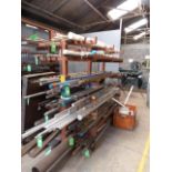 *Double Sided Seven Tier Steel Rack (three bays)