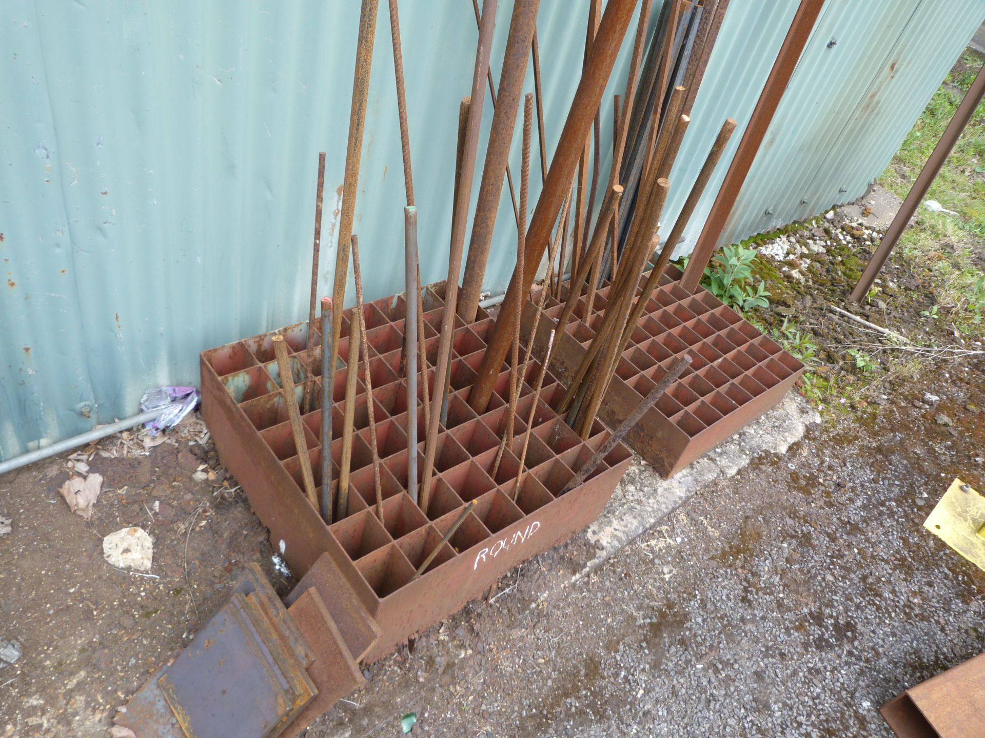 *Four Square Steel Pigeon Hole Rack and Contents - Image 2 of 2
