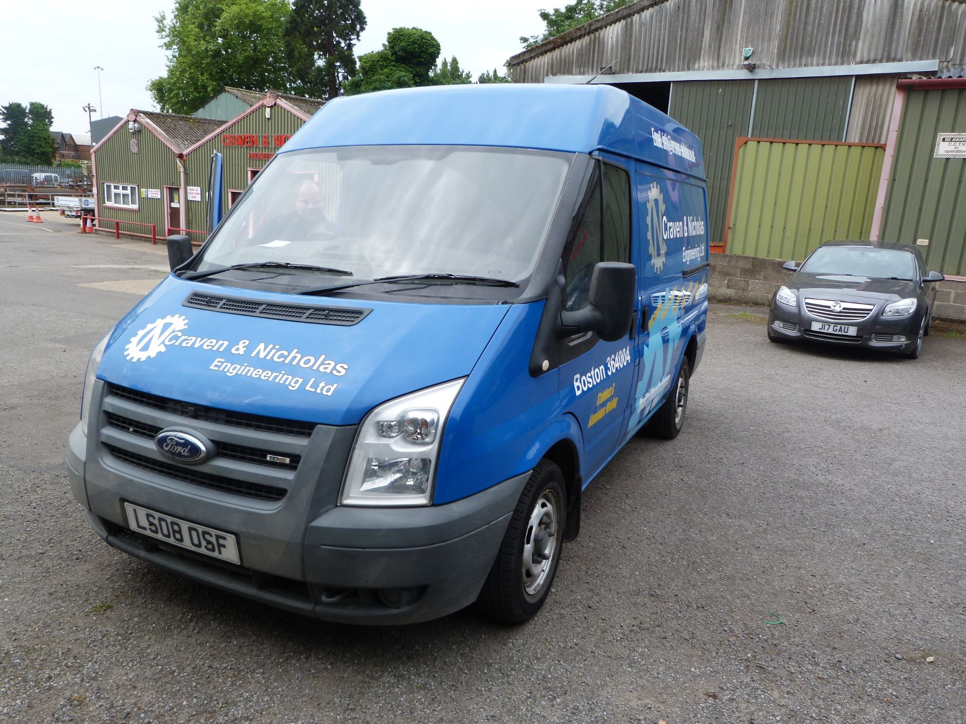 *Ford Transit 85T280 Van 2008 (blue), Reg: LS08 OSF - Image 4 of 7