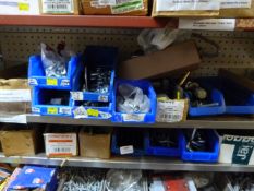 *Shelf of Various Fixing, Hitches, Pins, and Other Ironmongery