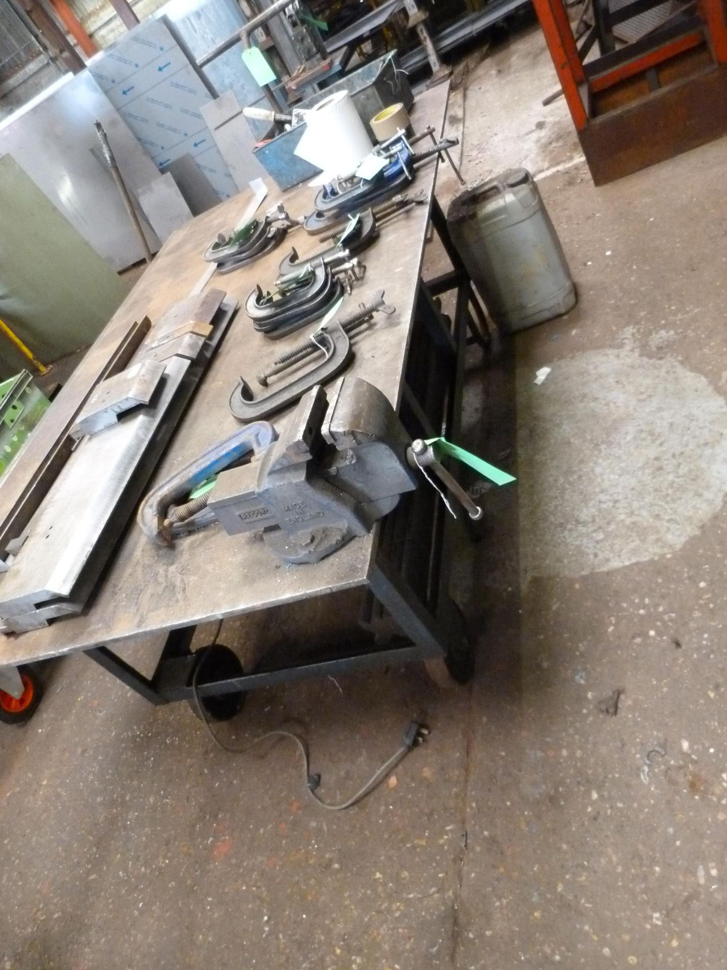 *Engineer's Workbench 110x200x75cm with Record No.