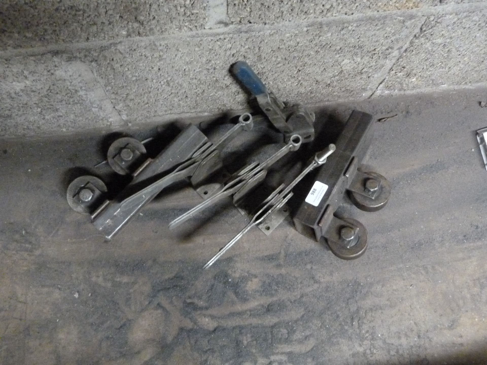 *Two Sets of Workshop Rollers and Four Bench Clamps