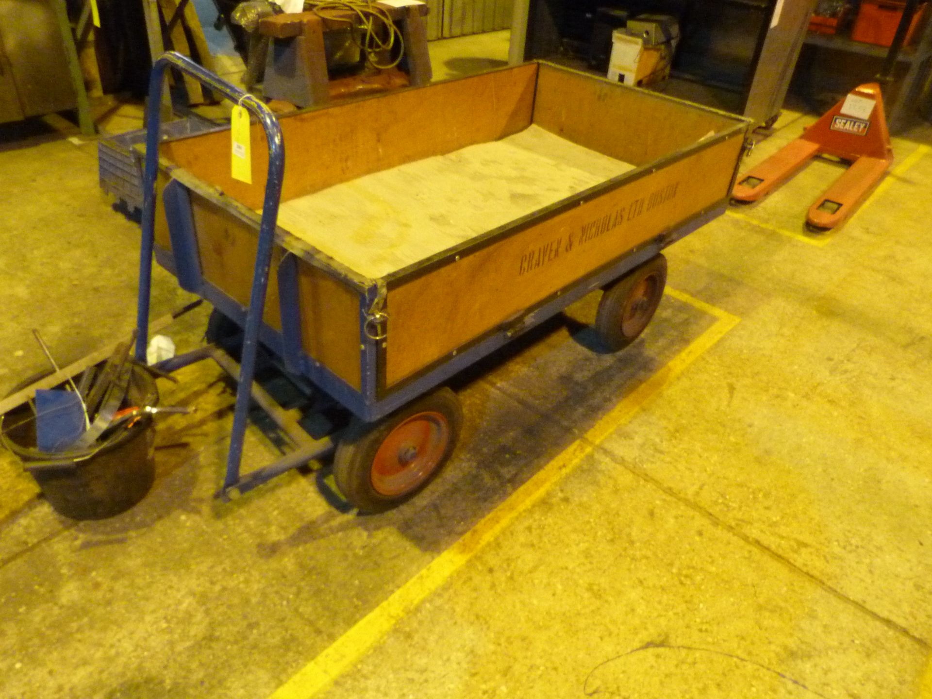 *Engineers Dolly Trolley with Sides 80x150cm