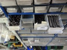 *Engineer’s Organiser Drawers and Contents of Various Grub Screws and Cap Head Bolts