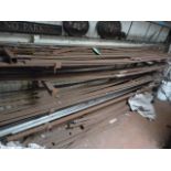 *Four Tier Steel Rack Containing Various Lengths o