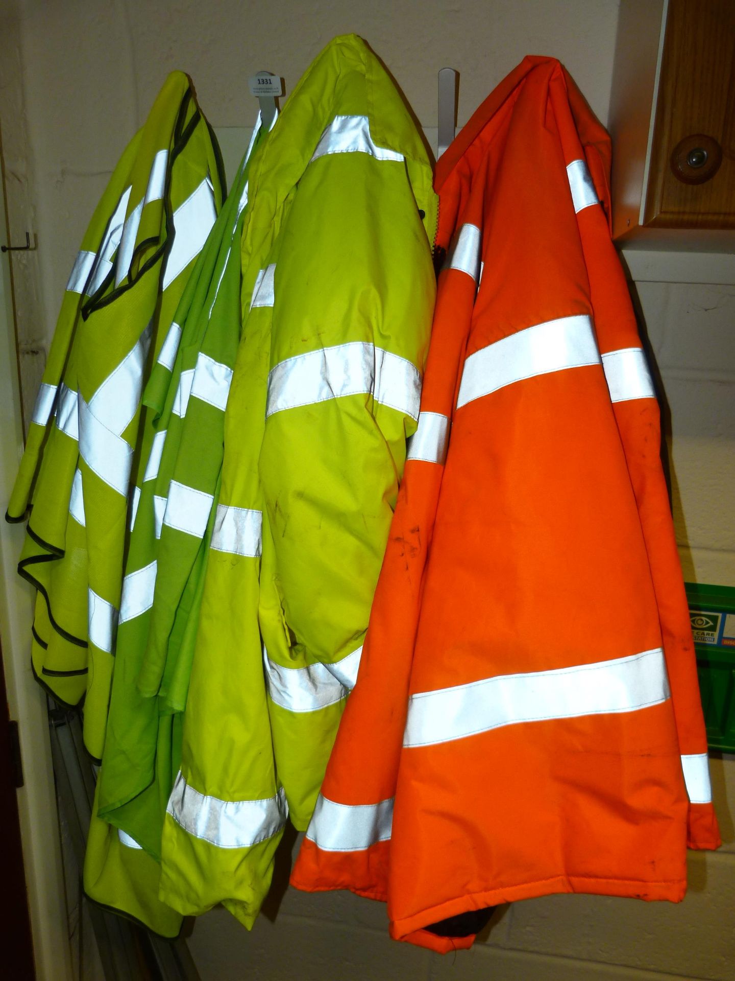 *Quantity of High-Vis Jackets and Vests