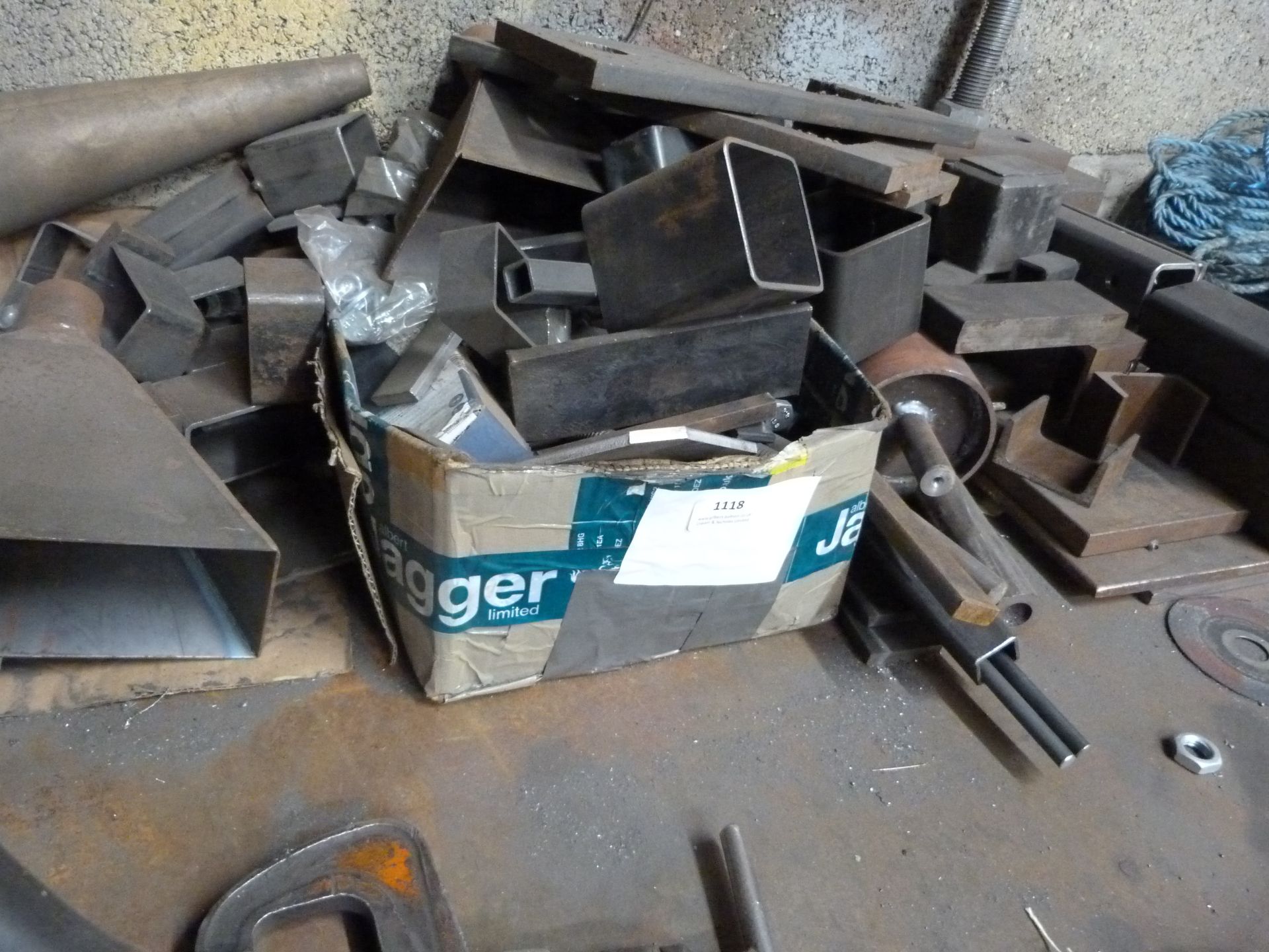 *Scrap Metal and Offcuts of Box Section, Angle Iron, Flat Bar, etc.